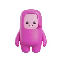 The pink Keepy mascot